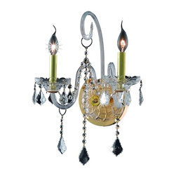 Elegant Lighting - Elegant Lighting 7852W2G/EC Wall Sconce Verona - Wall Sconces