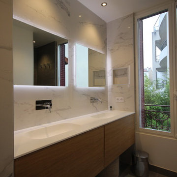 Rénovation d'une suite parentale dans une maison à Courbevoie