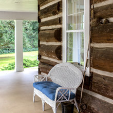 Cabin in the field