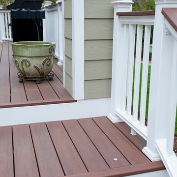 WOLF ASA decking with light inlets