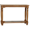 Country Trend Solid Oak Sofa Table, Natural