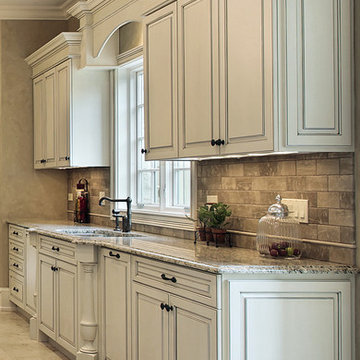 Antique White Kitchens