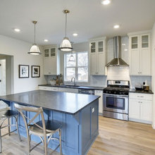 Blue granite counters
