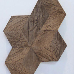 Barnwood Hive Tile - Home Decor