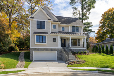 Example of an exterior home design in DC Metro