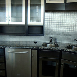 Crossville Backsplashes - Stainless Steel Tile - Tile