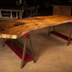 Wood & Ponies Slab Table - Furniture