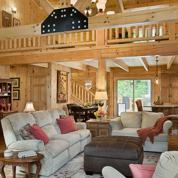 Log Homes & Cabins - Coventry Log Homes - Custom Craftsman