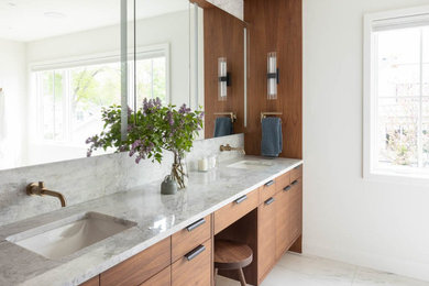 Bathroom - contemporary bathroom idea in Minneapolis