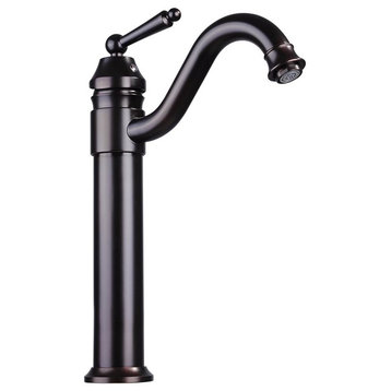 Vessel Sink Faucet Lavatory Mixer Tap, Oil Rubbed Bronze