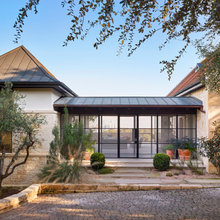 New Front Garage And Atrium Access