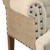 Tufted Wing Chair