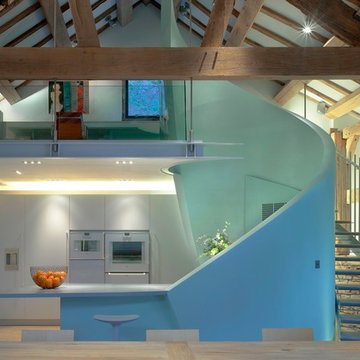 Colourful kitchens