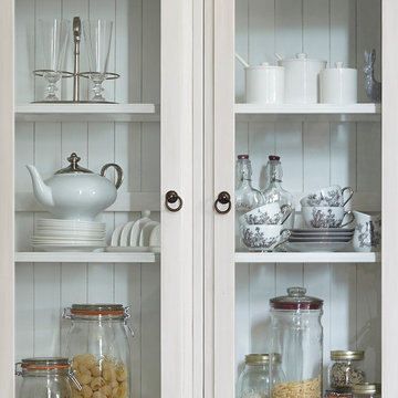 Painted Kitchen Dresser Display