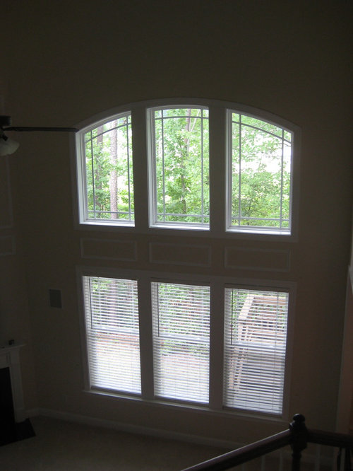 Two story windows with arch | Houzz Forum