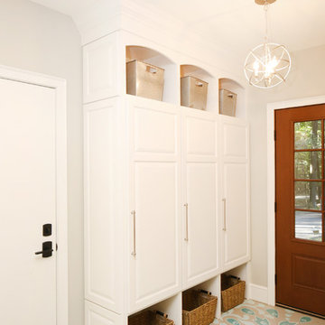 Family Mudroom & Command Center - Qualified Remodeler Master Design Award Winner