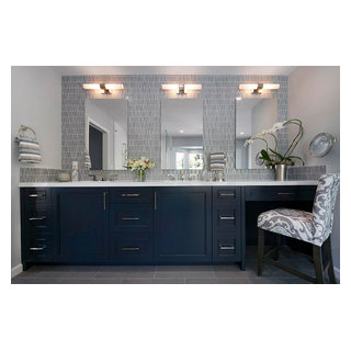 San Ramon Transitional Primary Bathroom Remodel - Transitional ...