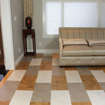 Parquet Flooring cork tiles design