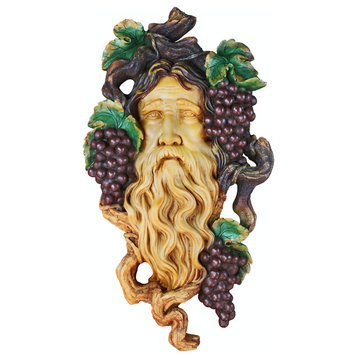 God of the Grape Harvest Wall Sculpture