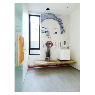 Harper Los Angeles - Contemporary - Powder Room - Los Angeles - by ...