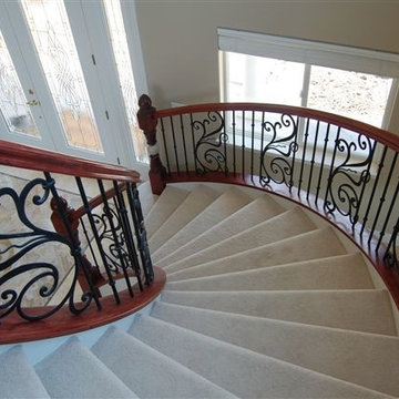 Gothic Hammered Iron Balusters