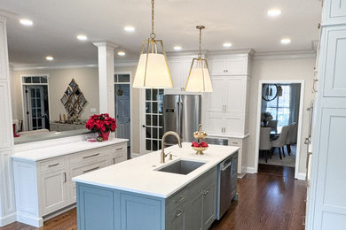 Inspiration for a modern kitchen remodel in Other