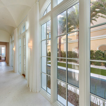 Custom Front Entry and Weather Shield Windows at Paradise by the Sea