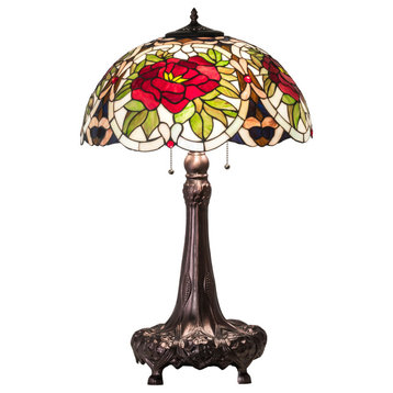 31 High Renaissance Rose Table Lamp