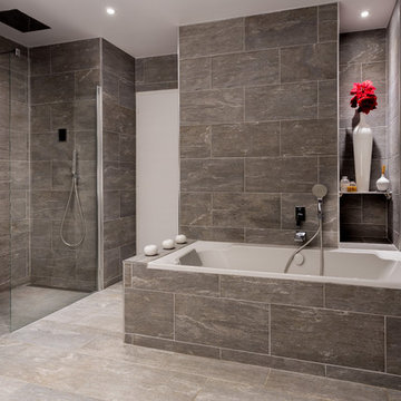 Villa toit plat - SDB