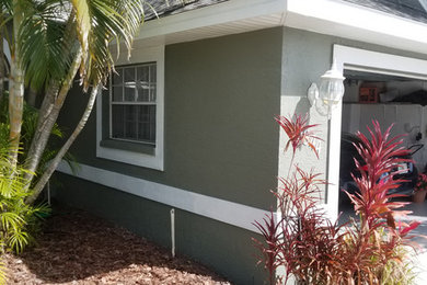 Exterior Paint and Porch Ceiling