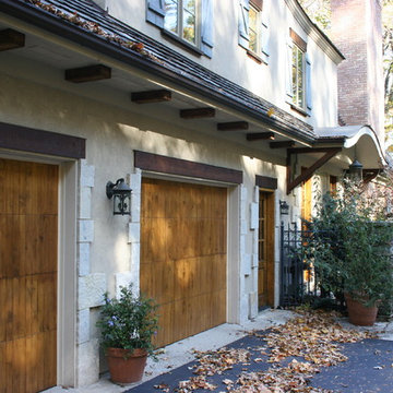 Transformation of Contemporary to French Country Home