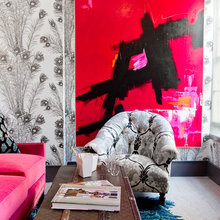 ecclectic living room