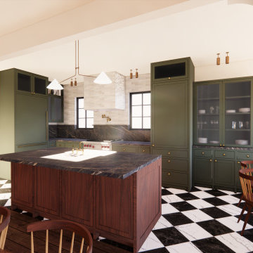 Spanish Revival Home Design - Los Feliz, LA