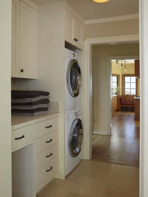 Stacked Washer And Dryer Home Design Ideas, Pictures, Remodel and Decor