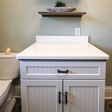 Combination Laundry Room and Powder Room