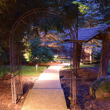 Cleveland Chagrin Valley Log Home Lighting - Spectacular!