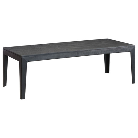 Munich Dining Table, Ebony, 96" Rectangular