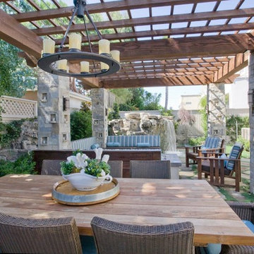Small Manhattan Beach Backyard Transformation