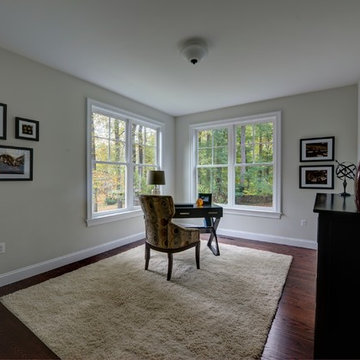 Home Office with Corner Windows and Panoramic Views