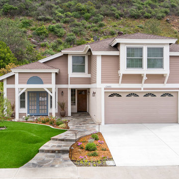 Exterior Remodel Paint and Landscape in Rancho Penasquitos