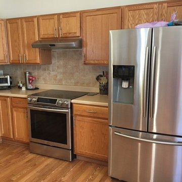 In Progress - Warm Monochrome Kitchen Update