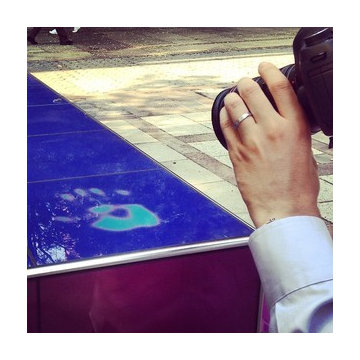 Temperature Sensitive Interactive Color Changing Bench