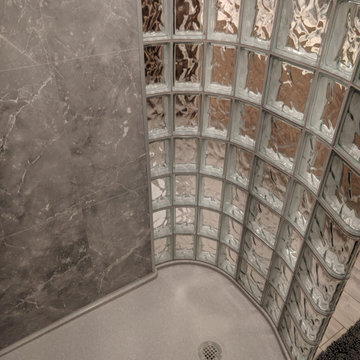 Glass Block Shower in MacGregor Iowa