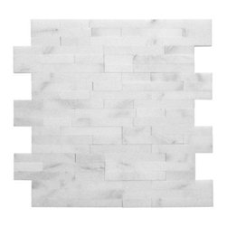 Jeffrey Court Venetian Brick 12 in. x 12 in. x 10 mm Stone Mosaic Wall Tile - Wall And Floor Tile