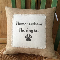 Handmade Decorative Dog Quote Pillows - Products