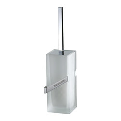 Manillons Torrent - wall toilet brush with swarovski crystal. - Toilet Brushes & Holders