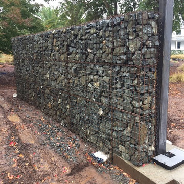 Gabion Fence