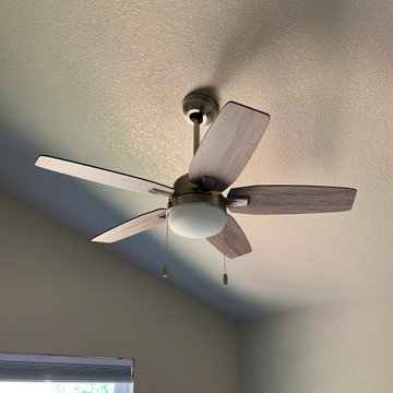 46" Ceiling Fan with Angled Ceiling