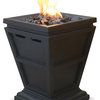 LP Gas Outdoor Fireplace, Small