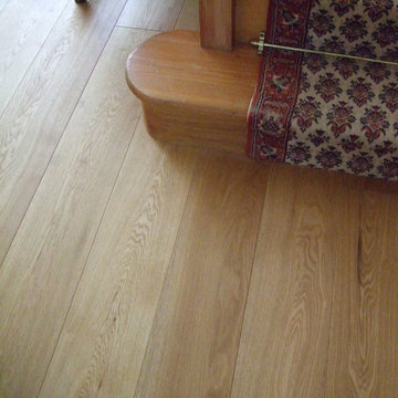 Rustic Oak Oiled Floor Laid In Private House
